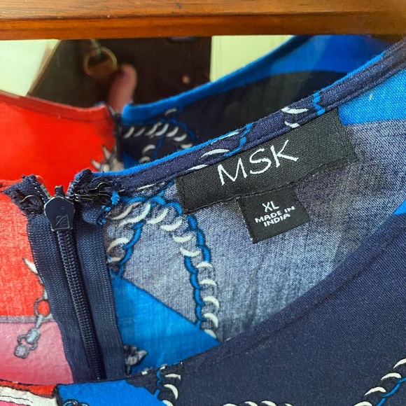 MSK Summer Sleeveless Dress - Picture 8 of 9